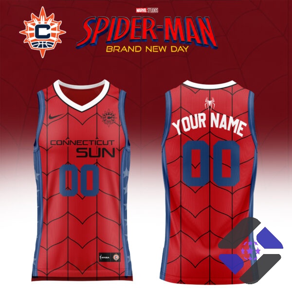 Spider-Man Brand New Day WNBA Basketball Jersey