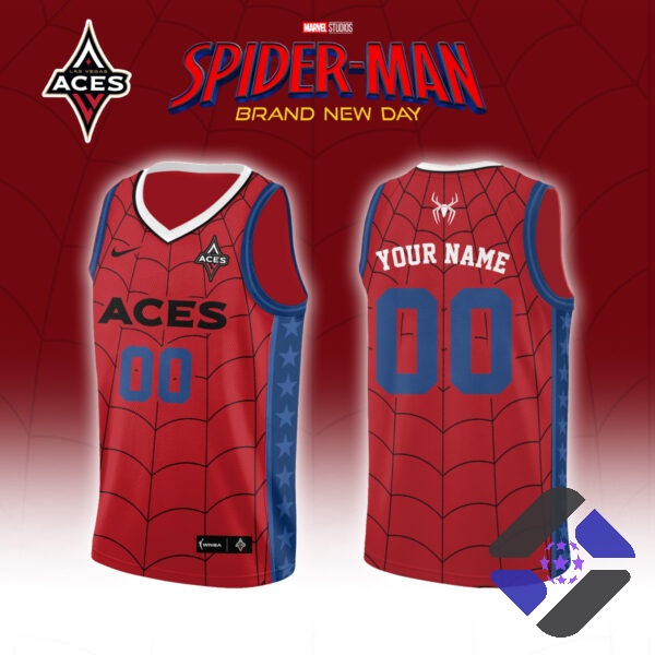 Spider-Man Brand New Day WNBA Basketball Jersey