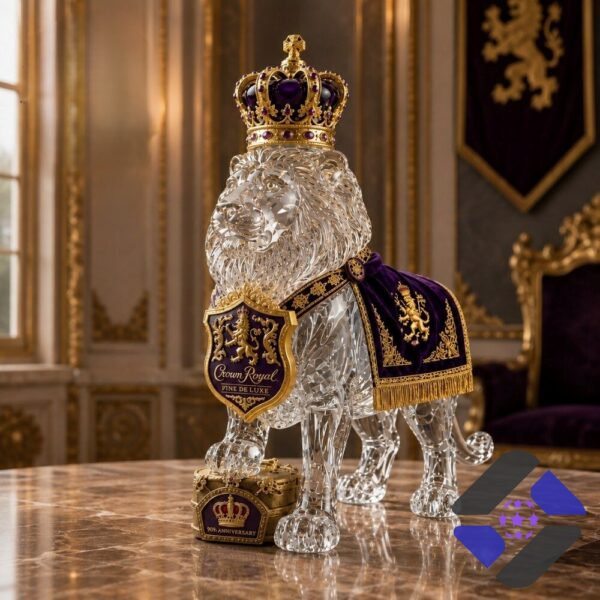 Crown Royal 55th Anniversary Whisky Decanter