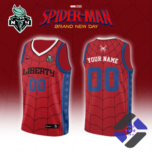 Spider-Man Brand New Day WNBA Basketball Jersey