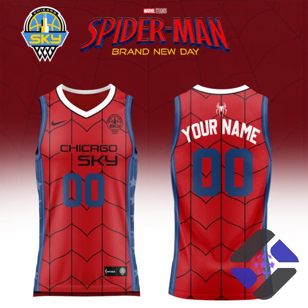 Spider-Man Brand New Day WNBA Basketball Jersey