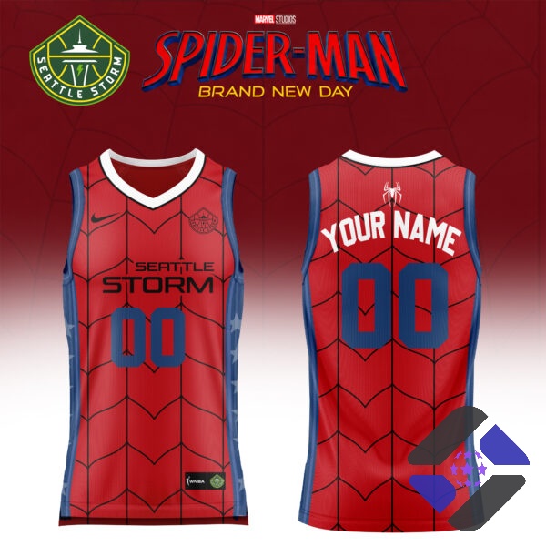 Spider-Man Brand New Day WNBA Basketball Jersey