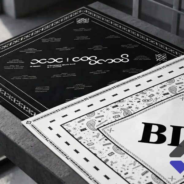 Big Bang World Tour In Goyang 2026 Paisley Bandana - close-up of face covering and headband from front