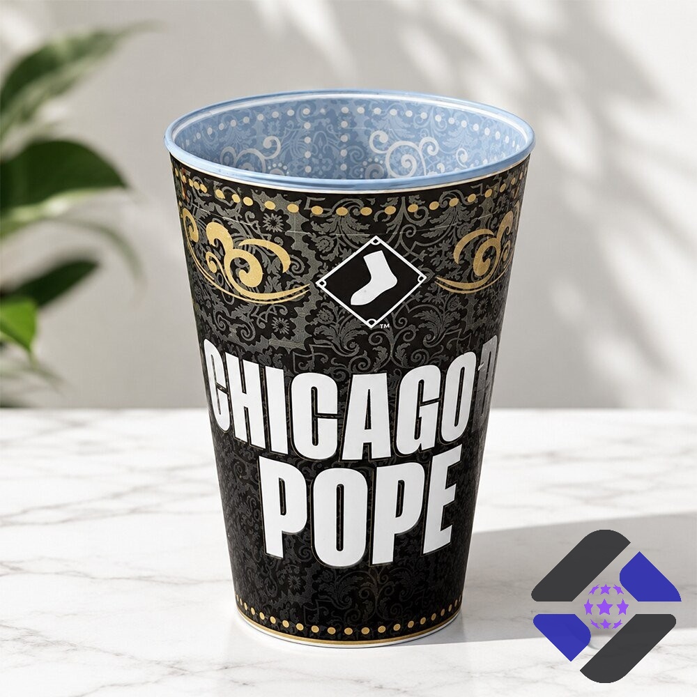 Chicago White Sox Pope Glass Cup Giveaway 2026 - mid-section with baseball field in background