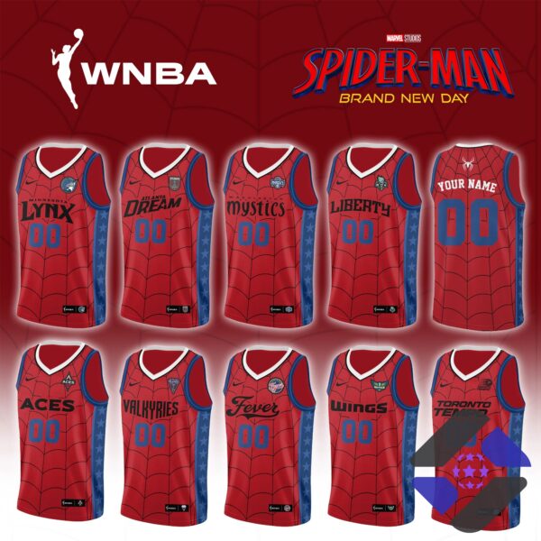 Spider-Man Brand New Day WNBA Basketball Jersey