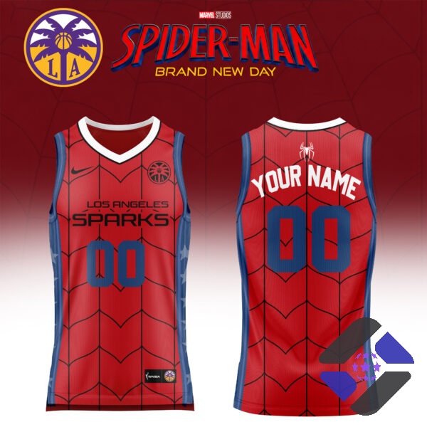 Spider-Man Brand New Day WNBA Basketball Jersey