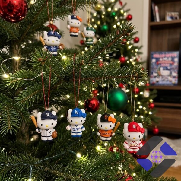 Hello Kitty Major League Baseball Advent Calendar 2026 - middle row figures