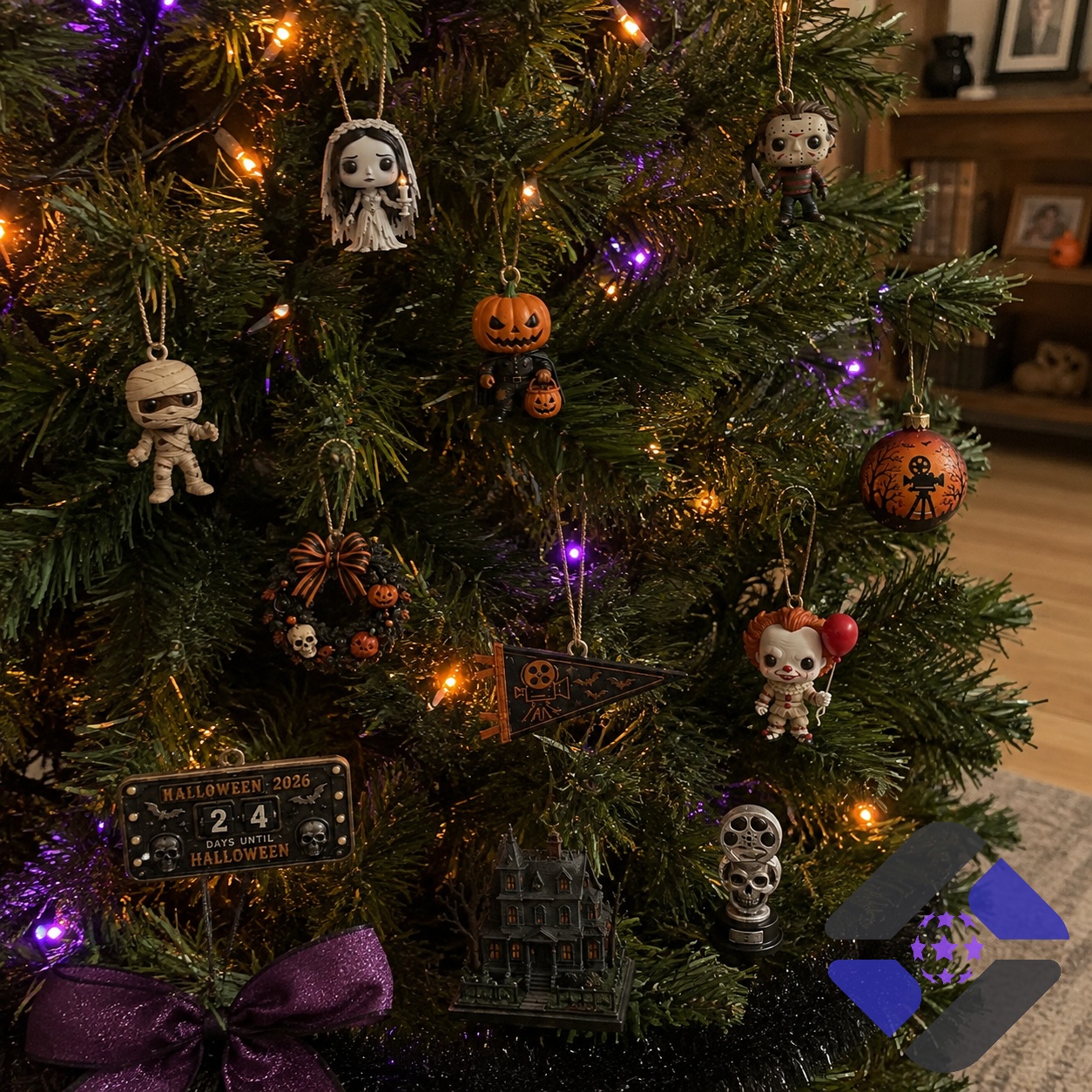 Horror Movies Halloween 2026 Advent Calendar - collection of all items displayed
