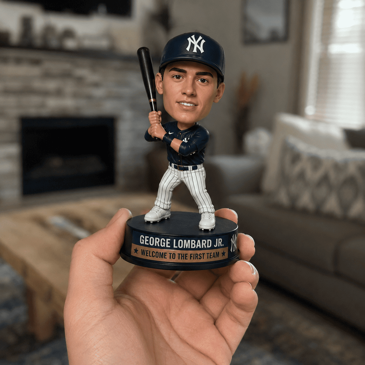 New York Yankees George Lombard Jr. Call-Up Bobblehead