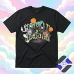 Looney Tunes Space Jam Jordan Basketball T-Shirt - full front view