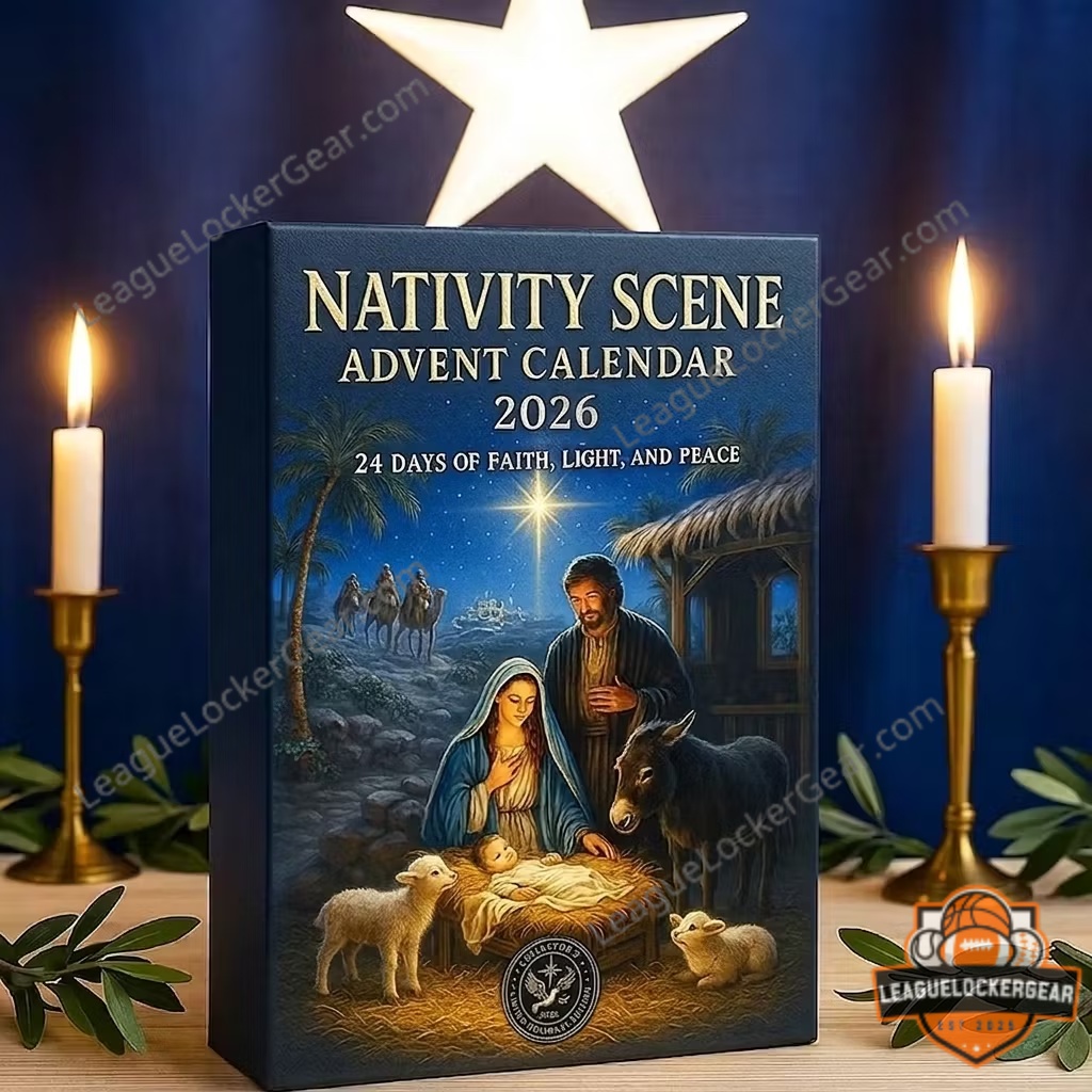 Nativity Scene 2026 Funko Pop Christmas Advent Calendar - close-up of the calendar box