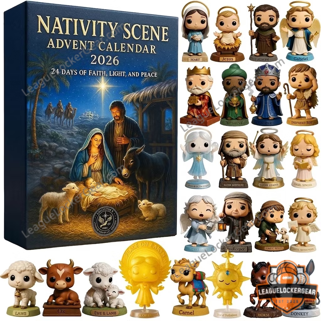 Nativity Scene 2026 Christmas Advent Calendar – Full product display Nativity Scene 2026 Funko Pop Christmas Advent Calendar - full product display