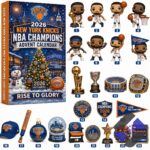 New York Knicks NBA Champions 2026 Advent Calendar with all collectible items
