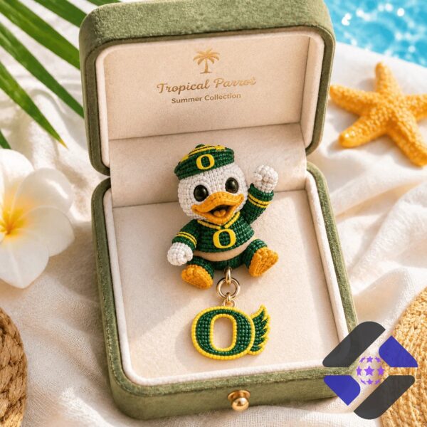 Oregon Ducks Mascot Dangle Earrings - photo 2