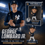 New York Yankees George Lombard Jr. Call-Up Bobblehead