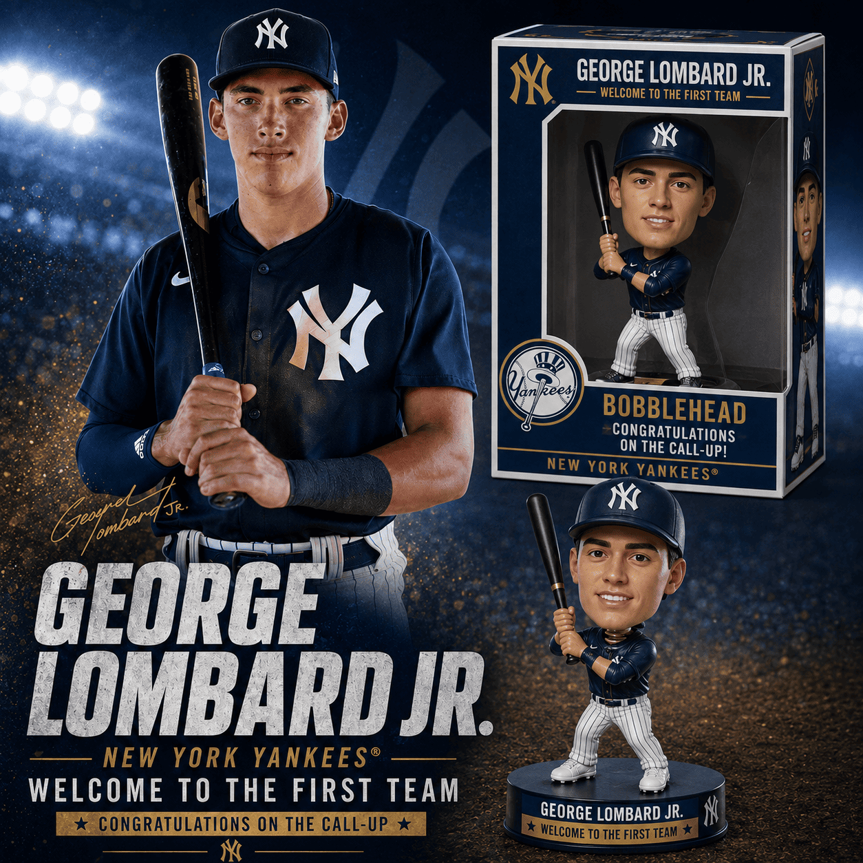 new-york-yankees-george-lombard-jr-call-up-bobblehead-3.png New York Yankees George Lombard Jr. Call-Up Bobblehead