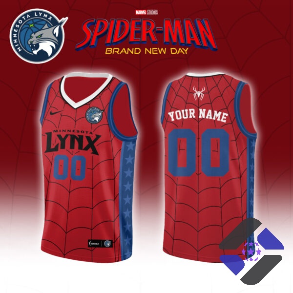 Spider-Man Brand New Day WNBA Basketball Jersey