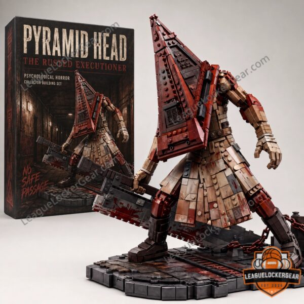 Silent Hill Pyramid Head The Rusty Executioner Building Set - lower body and weapon close-up