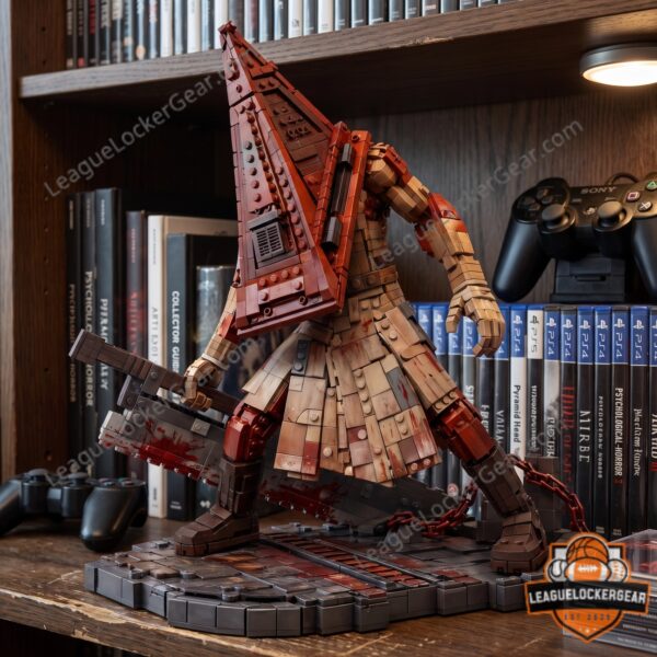 Silent Hill Pyramid Head The Rusty Executioner Building Set - lower body and base detail