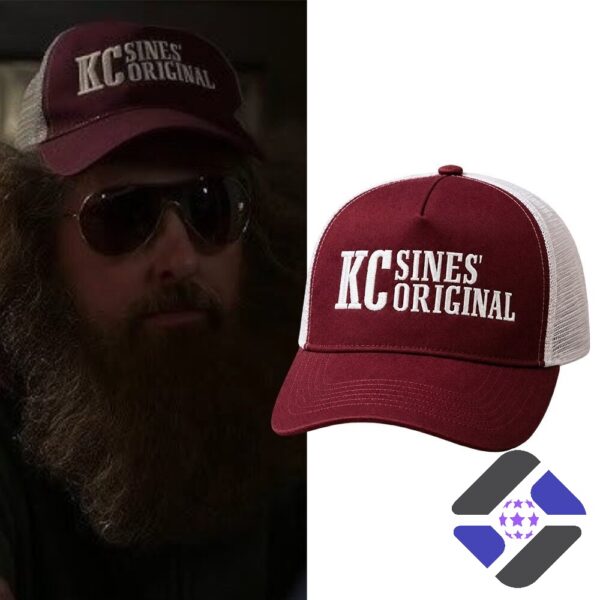 Ted Lasso Season 4 Coach Beard KC Sines Original Hat - man wearing hat and product shot