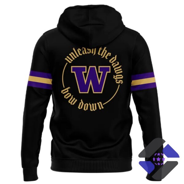 Washington Huskies Football Team Special 2026 Black Uniform Hoodie - photo 3