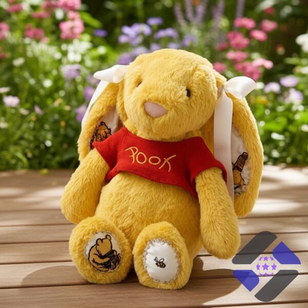 Winnie the Pooh Pooh Bear Embroidery Plush Toy - photo 2